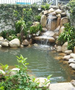 Thác suối nhà chị Oanh