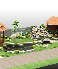 Suối Koi Bình Dương chị Hân