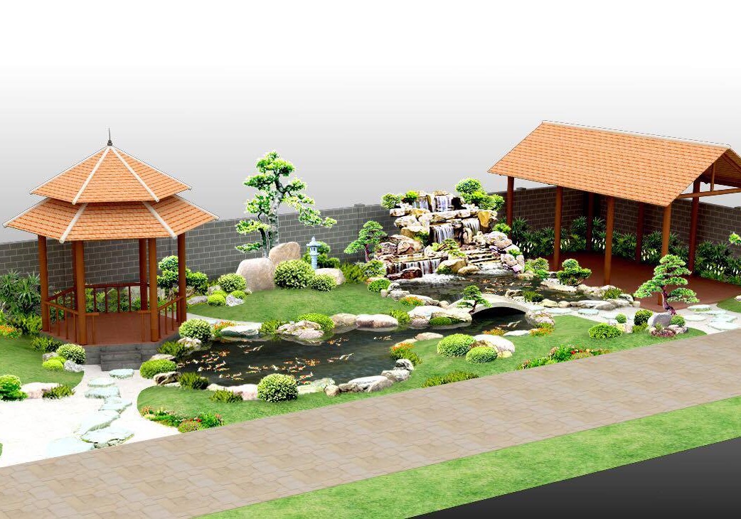 Suối Koi Bình Dương chị Hân