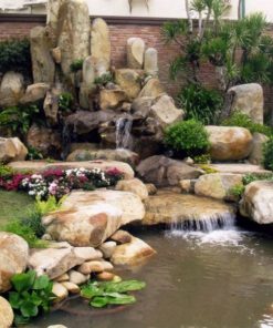 Thiết kế thác suối nhà chị Du